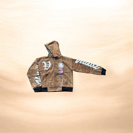 Vellaire Canadian Wheat Denim Jacket