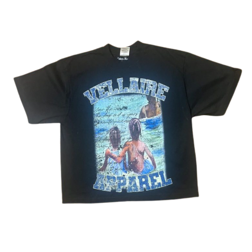 Oversized drop shoulder T shirt